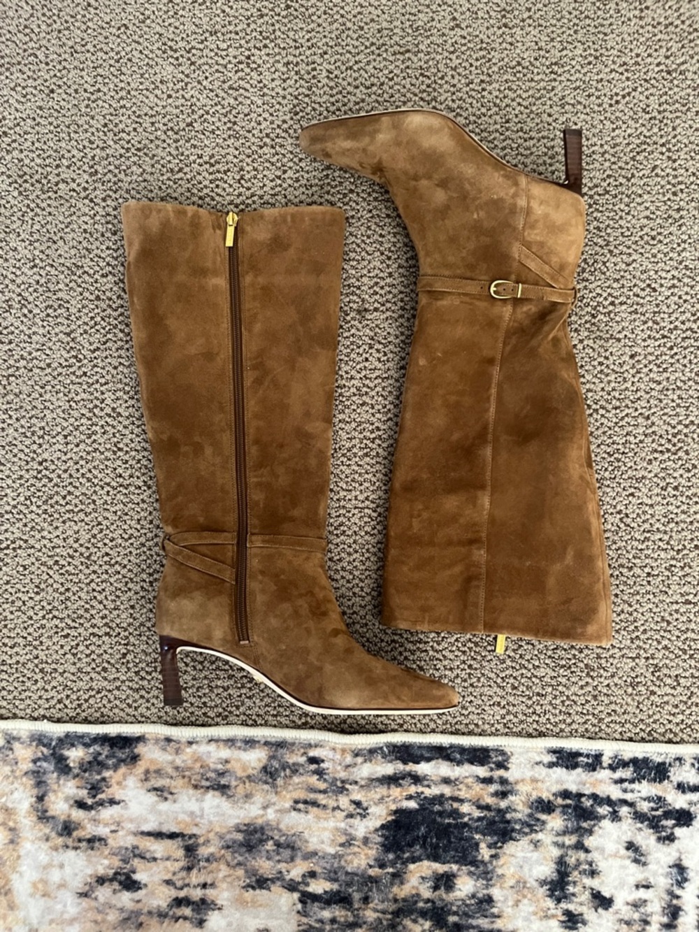 Veronica beard knee length boots